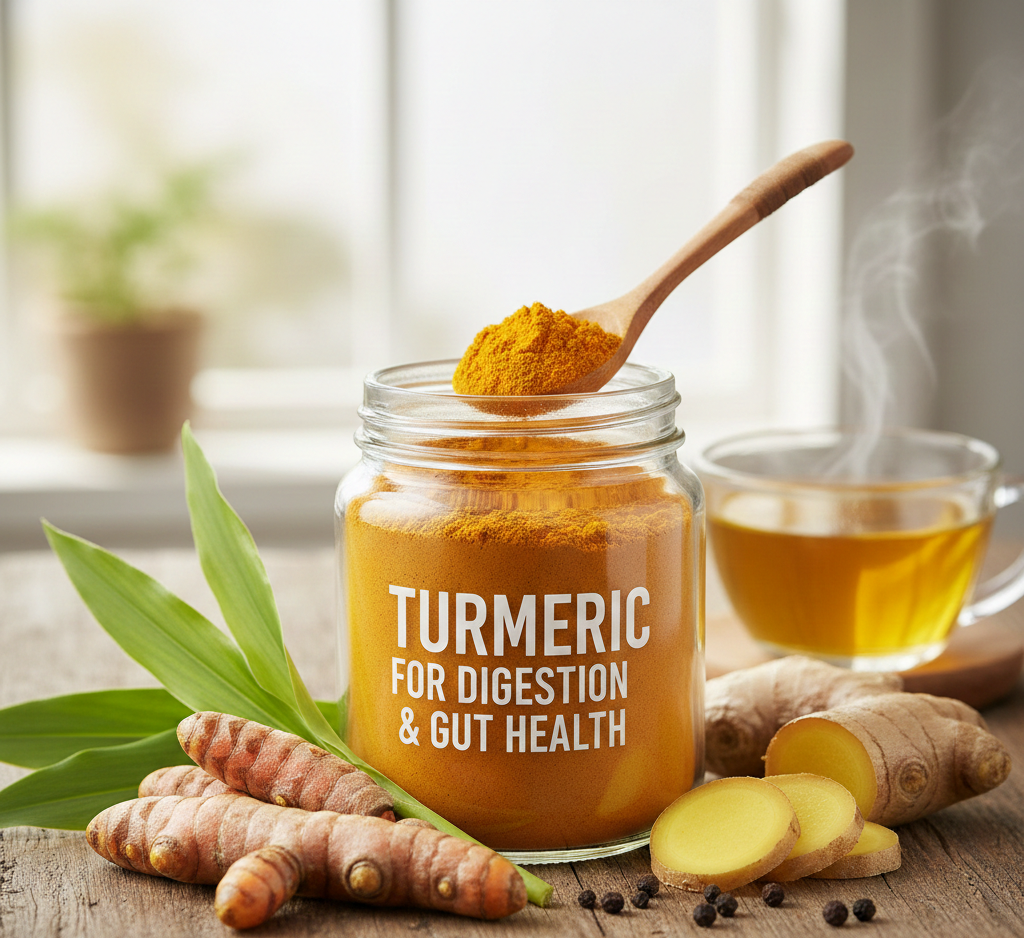 turmeric for digestion and gut health