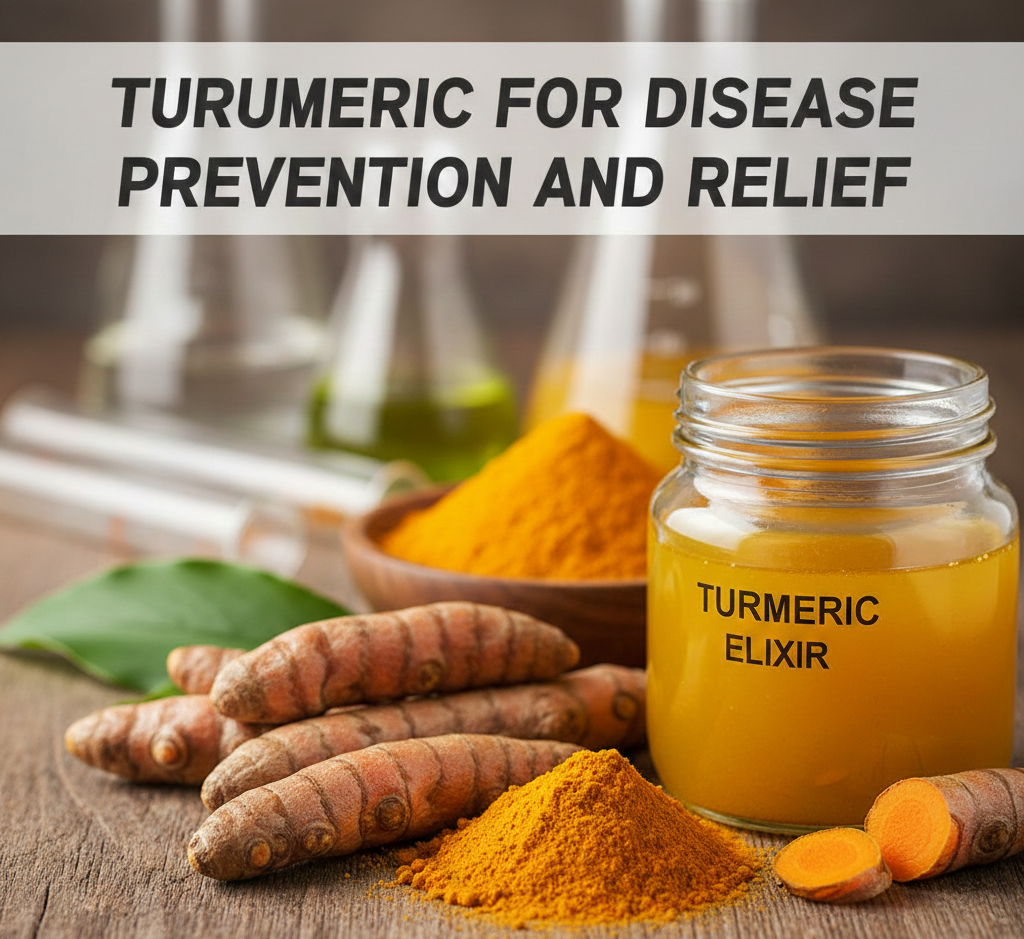turmeric for disease prevention and relief