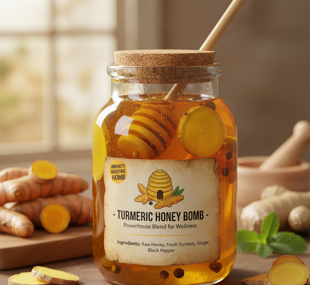 turmeric honey bomb