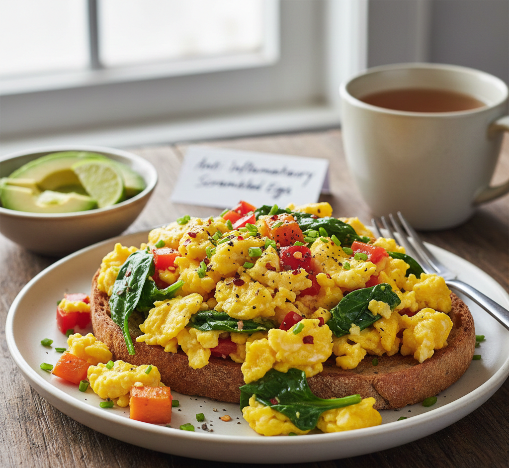 anti inflammatory scrambled eggs
