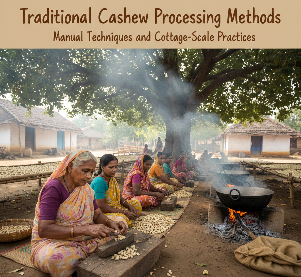 traditional cashew processing methods