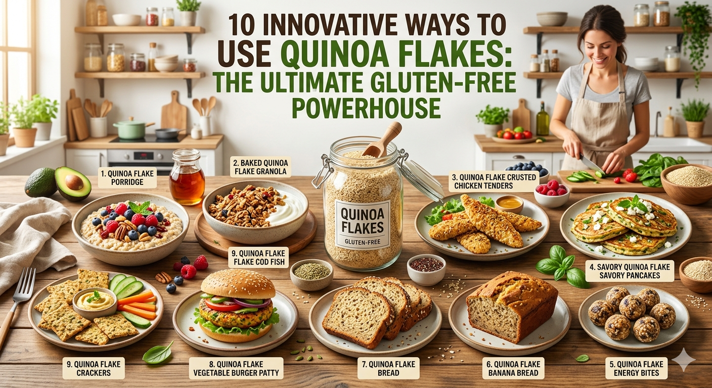 10 innovative ways to use quinoa flakes the ultimate gluten free powerhouse