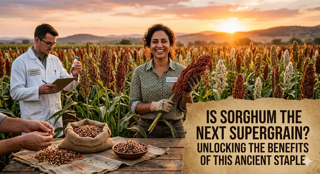 is sorghum the next supergrain unlocking the benefits of this ancient staple
