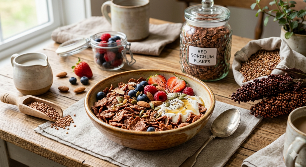 red sorghum flakes the antioxidant rich ancient superfood